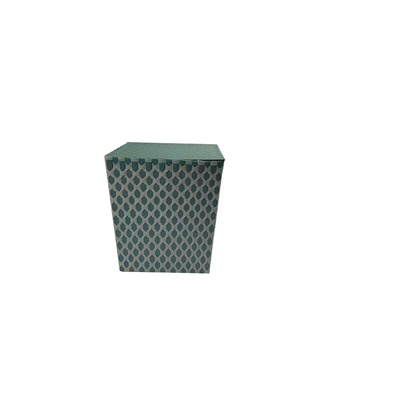 Paper plastic rattan basket